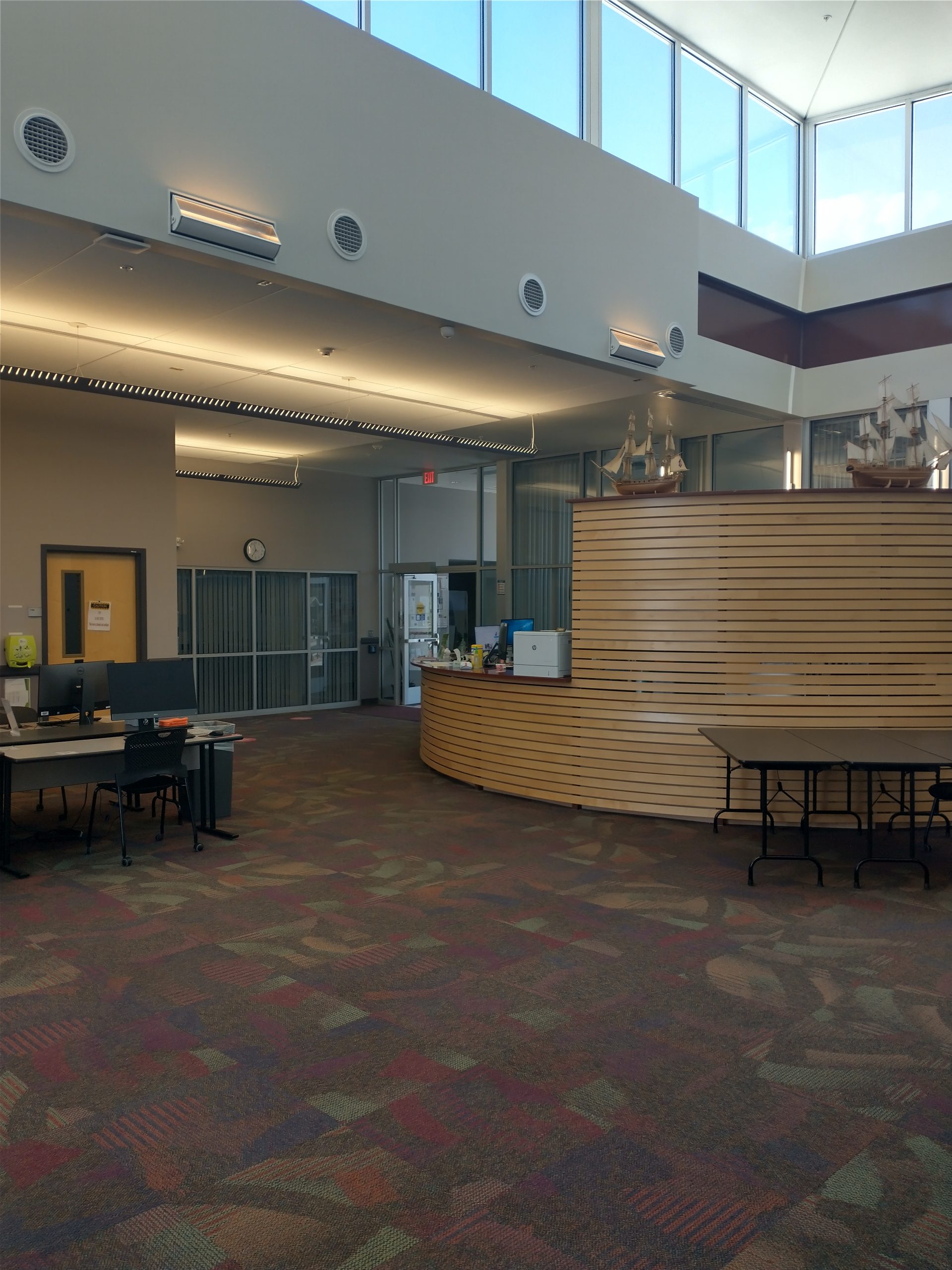 Lobby of Willcox Center